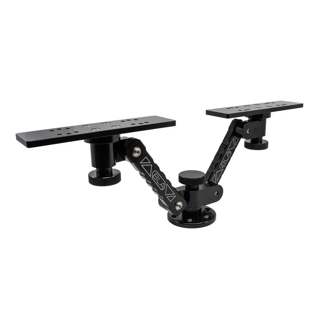 [109504-BLA] BLA EXTREME MOUNT DOUBLE SCREEN 2 X 6" ARMS (109504)