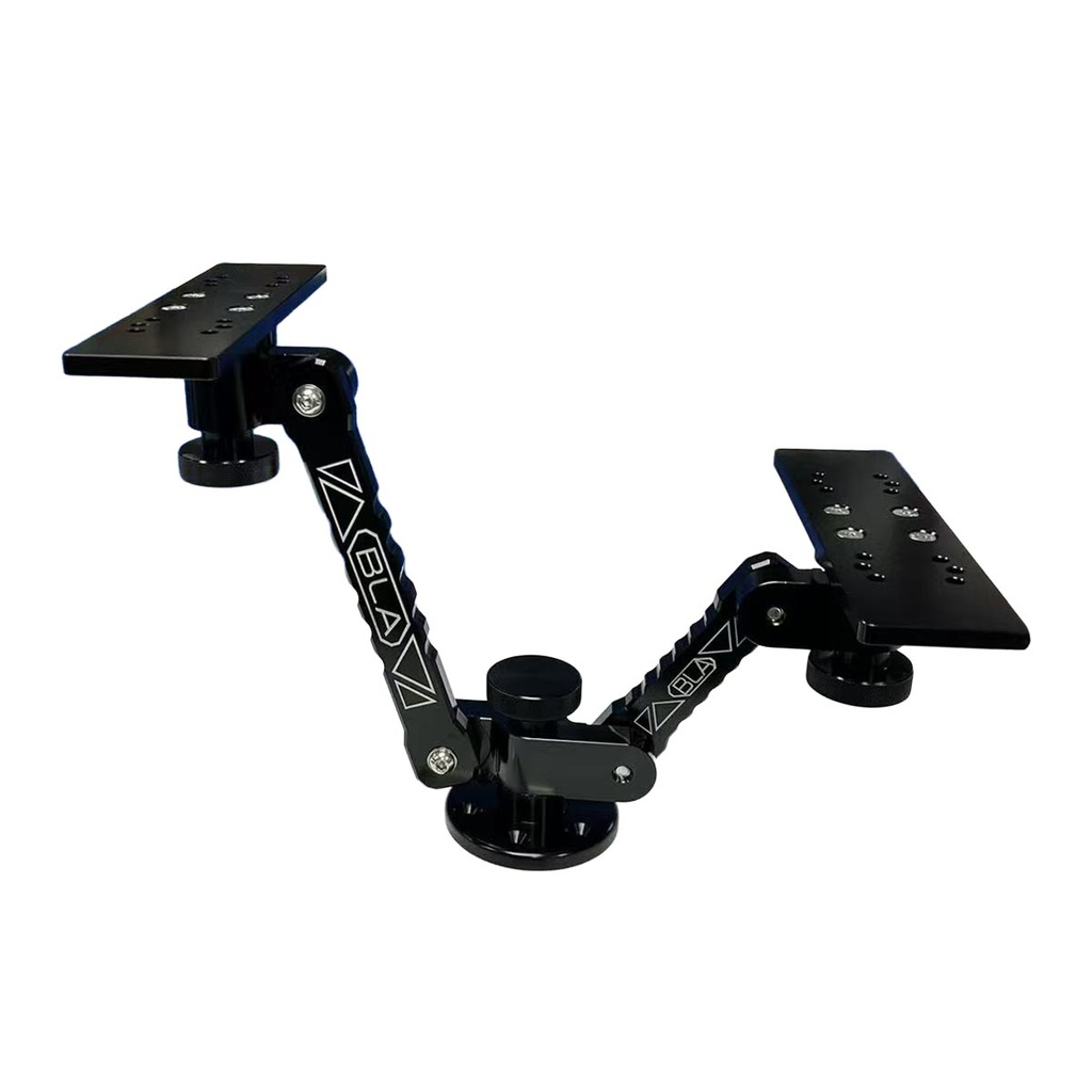[109506-BLA] BLA EXTREME MOUNT DOUBLE SCREEN 4" & 8" ARMS (109506)