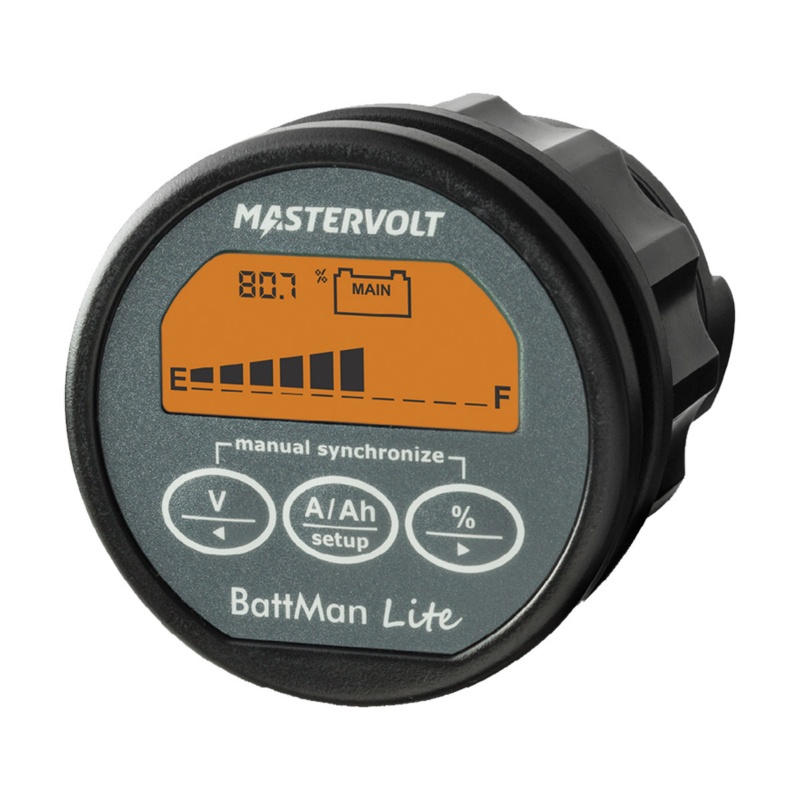 [110670-BLA] MASTERVOLT BATTMAN BATTERY MONITOR BATTMAN LITE (110670)