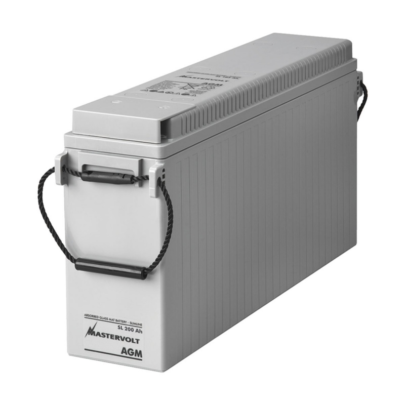 [111088-BLA] MASTERVOLT AGM SLIMLINE SERIES BATTERY 12/185 (111088)