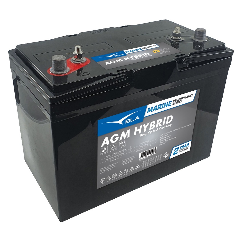[111197-BLA] BLA PERFORMANCE SERIES AGM HYBRID 12V 100AH 720 MCA (111197)