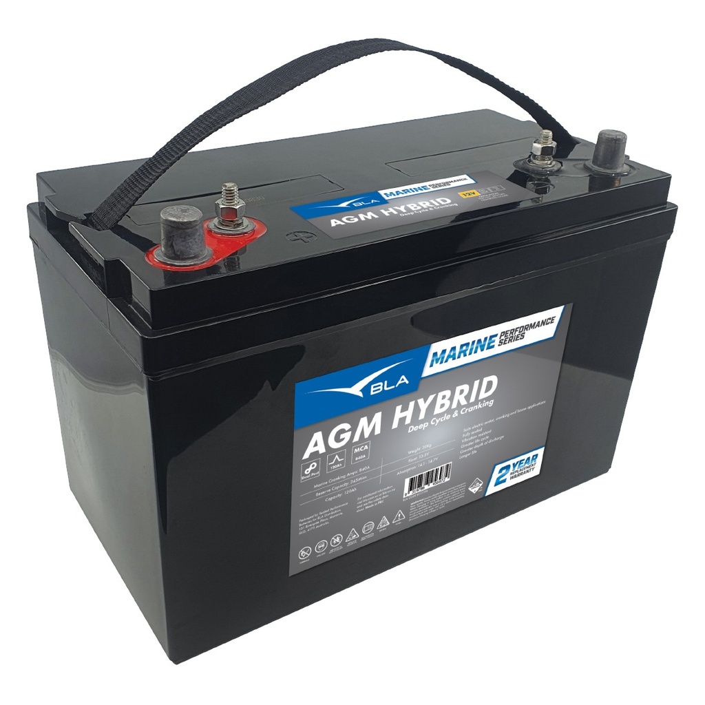 [111198-BLA] BLA PERFORMANCE SERIES AGM HYBRID 12V 120AH 840 MCA (111198)