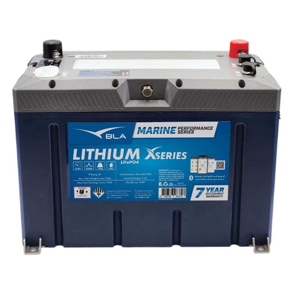 [111204-BLA] BLA PERFORMACE SERIES LITHIUM BATTERY 12V 120AMP BT X SERIES (111204)
