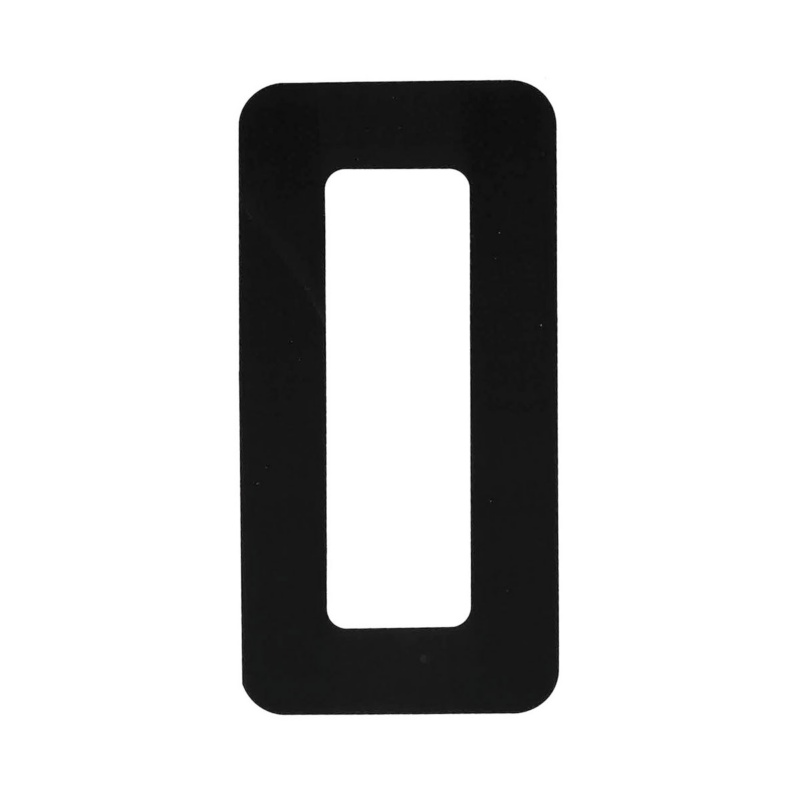 [196020OP-BLA] BLA 163MM REGISTRATION LETTERS BLACK O (196020OP)