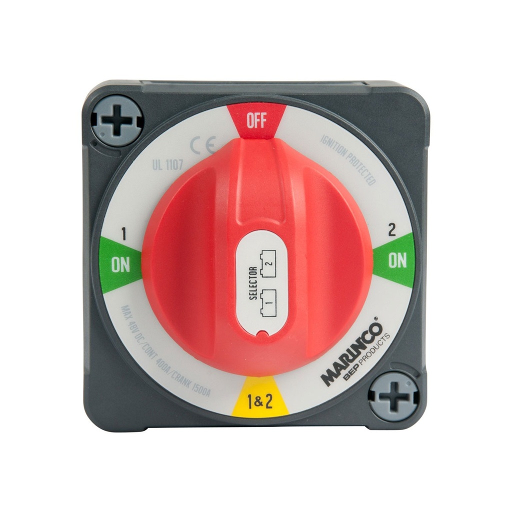[114083-BLA] BEP PRO INSTALLER 4 POSTION BATTERY SWITCH EZ MOUNT (114083)