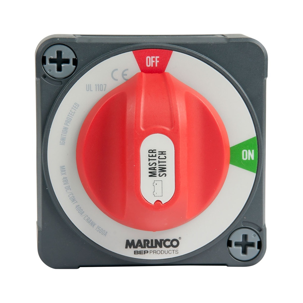 [114085-BLA] BEP PRO INSTALLER DOUBLE POLE BATTERY SWITCH EZ MOUNT (114085)