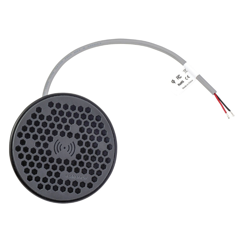 [115692-BLA] SCANSTRUT ROKK WIRELESS PHONE CHARGER SURFACE 10W 12/24V (115692)