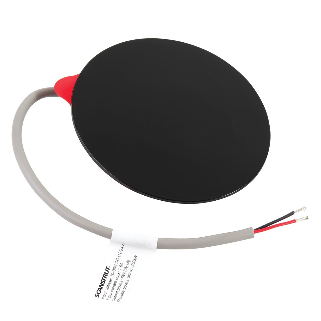 [115696-BLA] SCANSTRUT ROKK WIRELESS PHONE CHARGER SUB 10W 12/24V (115696)