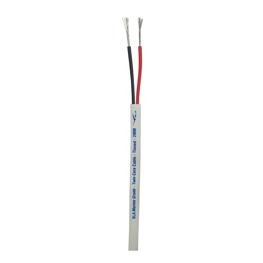[116350-BLA] BLA TWIN CORE TWIN SHEATH TINNED CABLE 2MM X 50M (116350)