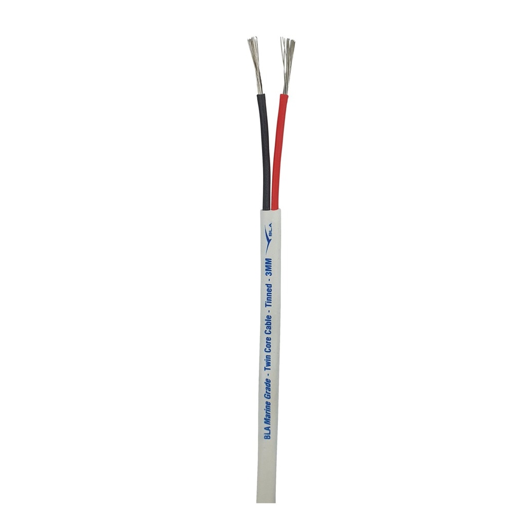 [116353-BLA] BLA TWIN CORE TWIN SHEATH TINNED CABLE 3MM X 100M (116353)