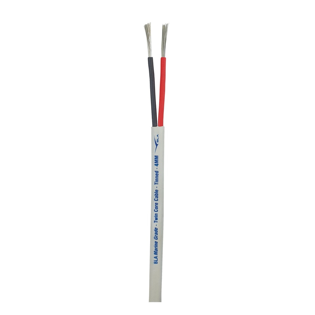 [116355-BLA] BLA TWIN CORE TWIN SHEATH TINNED CABLE 4MM X 100M (116355)
