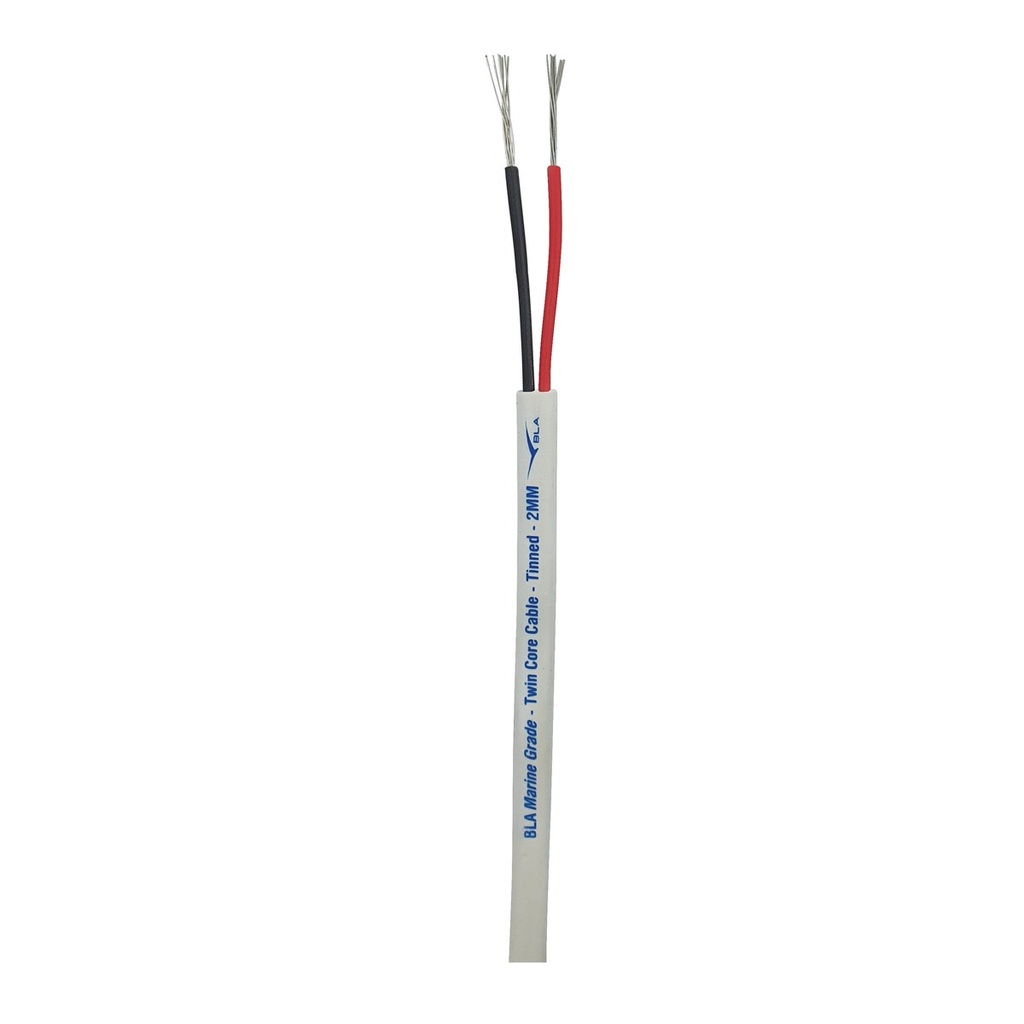 [116370-BLA] BLA TWIN CORE TWIN SHEATH TINNED CABLE 2MM X 10M (116370)