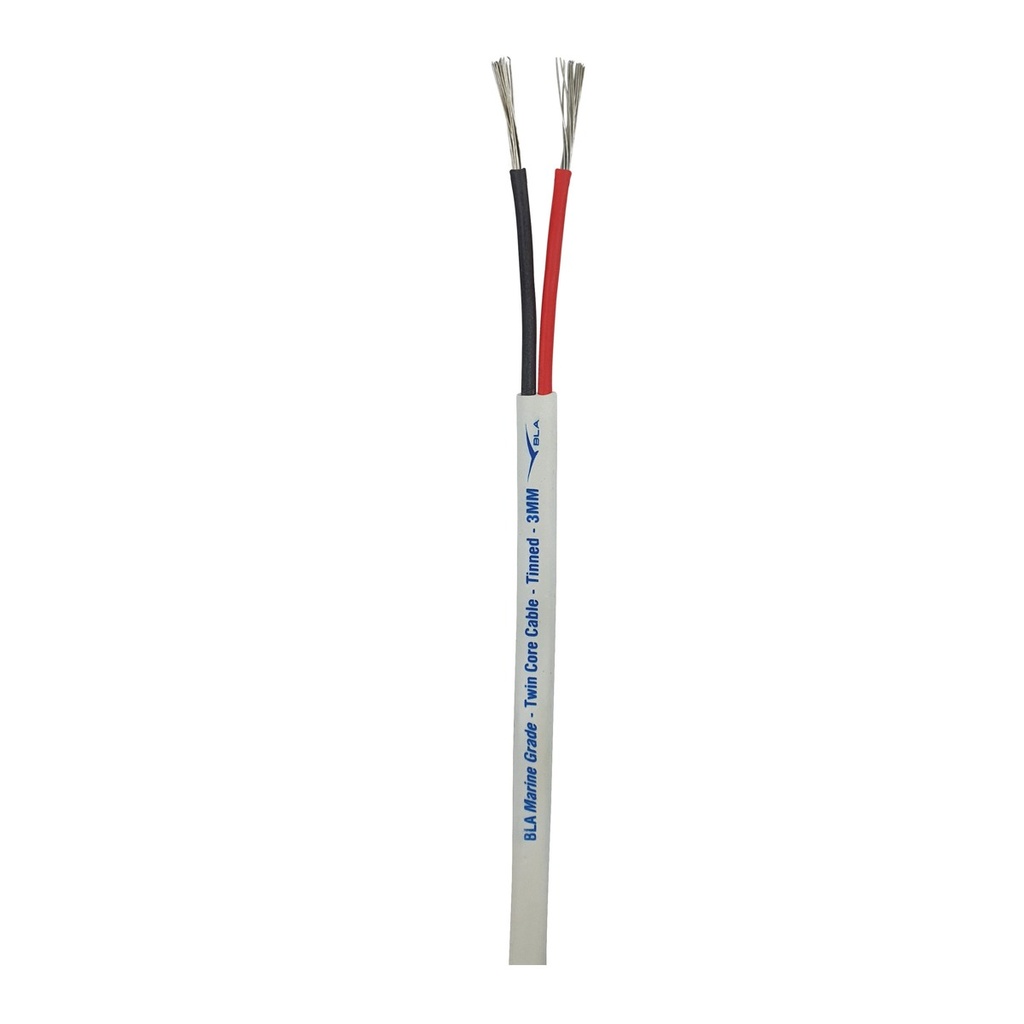 [116372-BLA] BLA TWIN CORE TWIN SHEATH TINNED CABLE 3MM X 10M (116372)