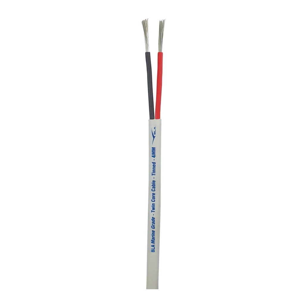 [116374-BLA] BLA TWIN CORE TWIN SHEATH TINNED CABLE 4MM X 10M (116374)