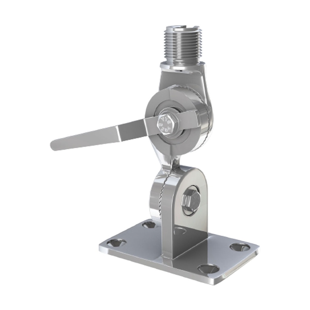 [119352-BLA] SHAKESPEARE STAINLESS STEEL RATCHET ANTENNA MOUNT (119352)