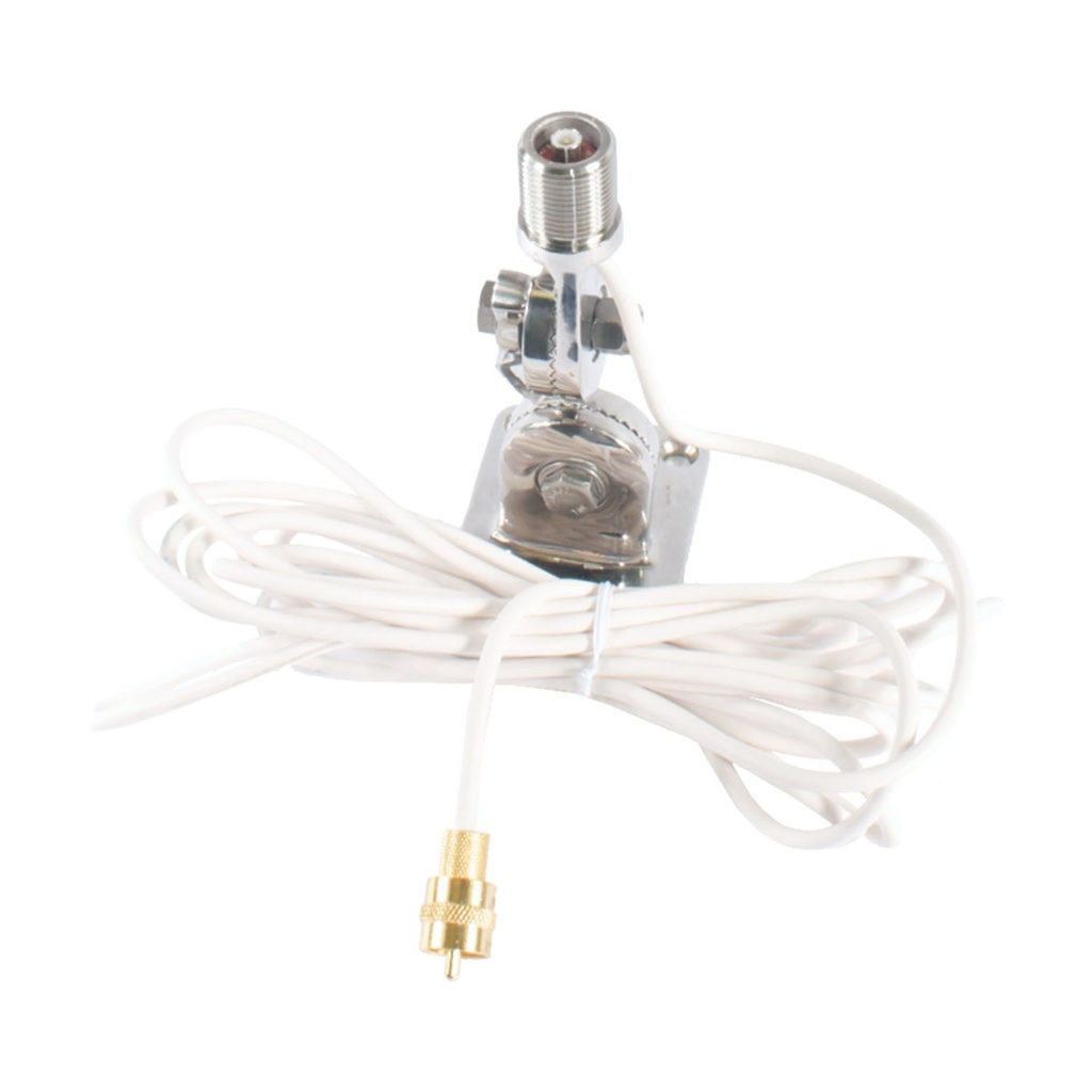 [119356-BLA] SHAKESPEARE QUICK CONNECT S/STEEL RATCHET ANTENNA MOUNT (119356)