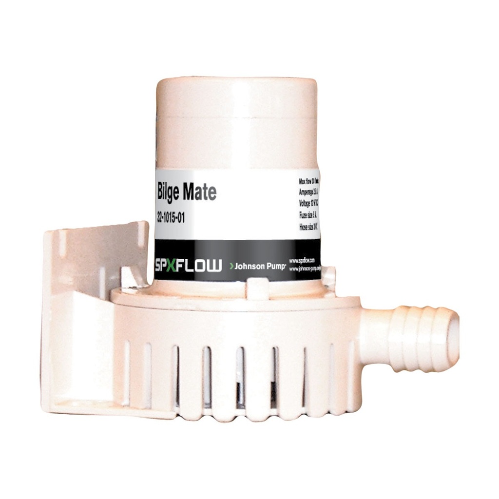 [131800-BLA] JOHNSON PUMP BILGE MATE BILGE PUMP 400GPH 12V (131800)