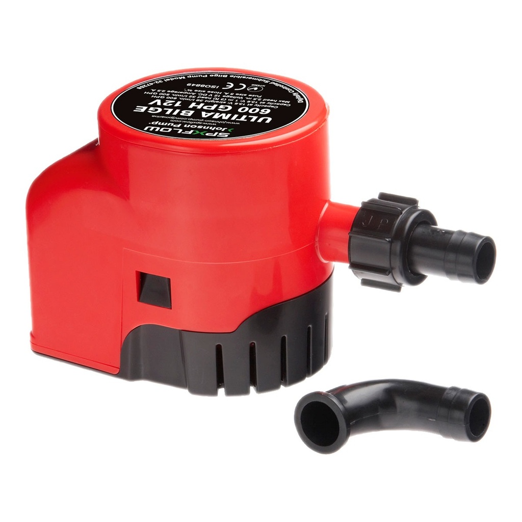 [131834-BLA] JOHNSON PUMP ULTIMA BILGE PUMP 1000GPH 12V (131834)