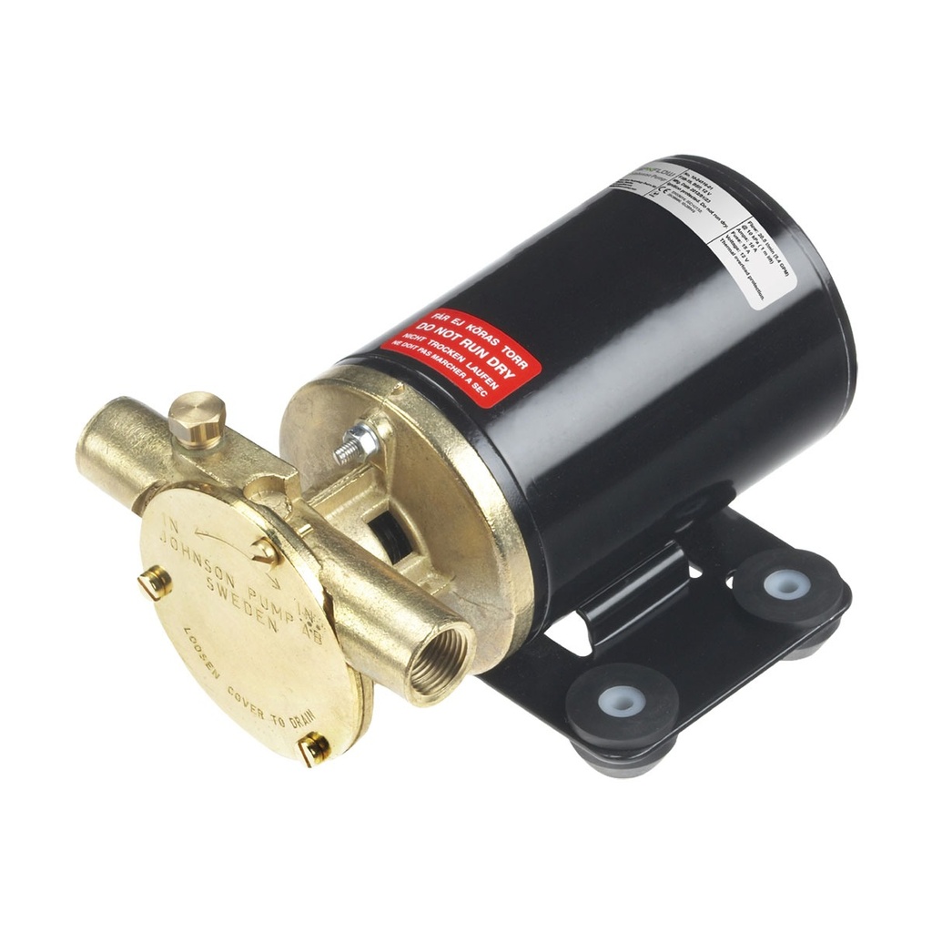 [132170-BLA] JOHNSON PUMP F3B-19 DC FLEXIBLE IMPELLER PUMP 24V (132170)