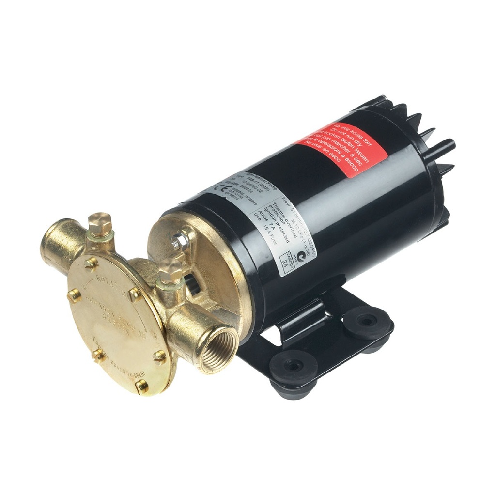 [132176-BLA] JOHNSON PUMP F4B-12 ULTRA BALLAST FLEXIBLE IMPELLER PUMP 12V (132176)
