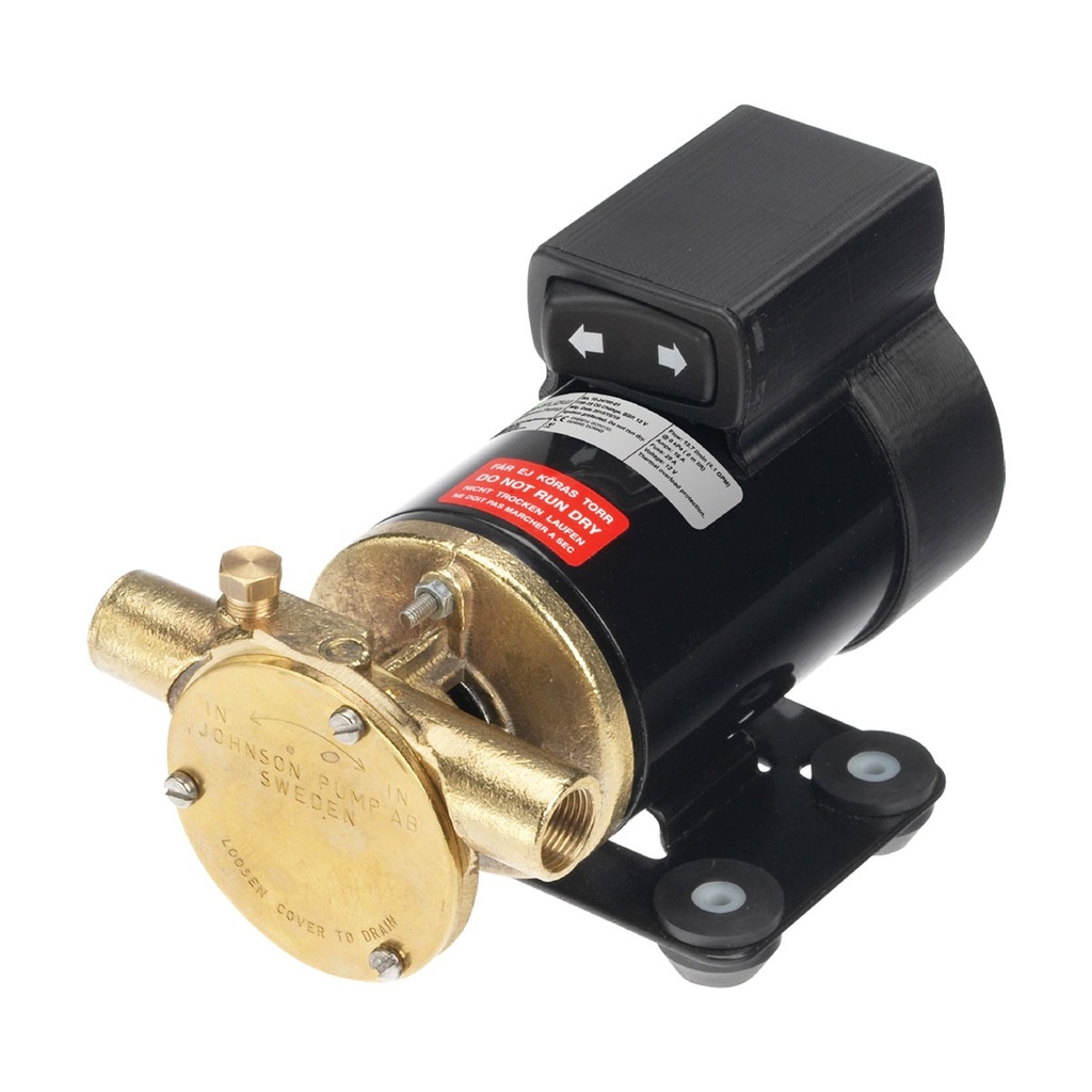 [132182-BLA] JOHNSON PUMP F3B-19 OIL CHANGE DC FLEXIBLE IMPELLER PUMP 12V (132182)