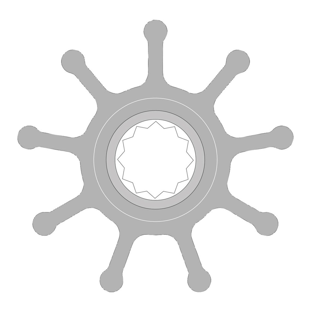 [132916-BLA] JOHNSON PUMP IMPELLER F8B NEOPRENE (132916)