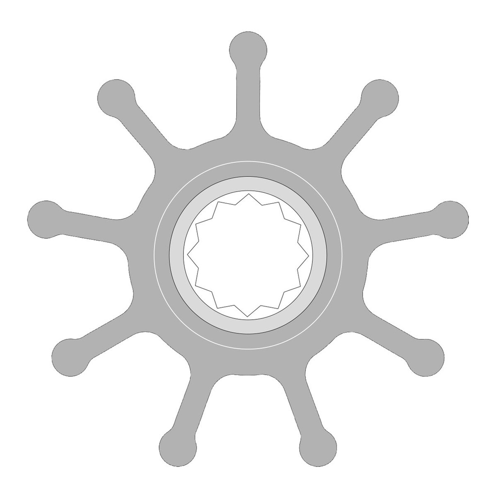 [132958-BLA] JOHNSON PUMP IMPELLER F9B (132958)