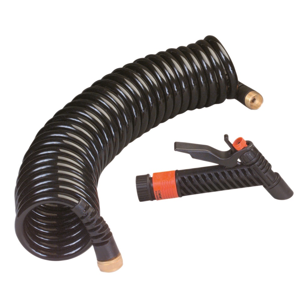 [133154-BLA] JOHNSON DECKWASH HOSE & GUN 7.5M BLACK (133154)