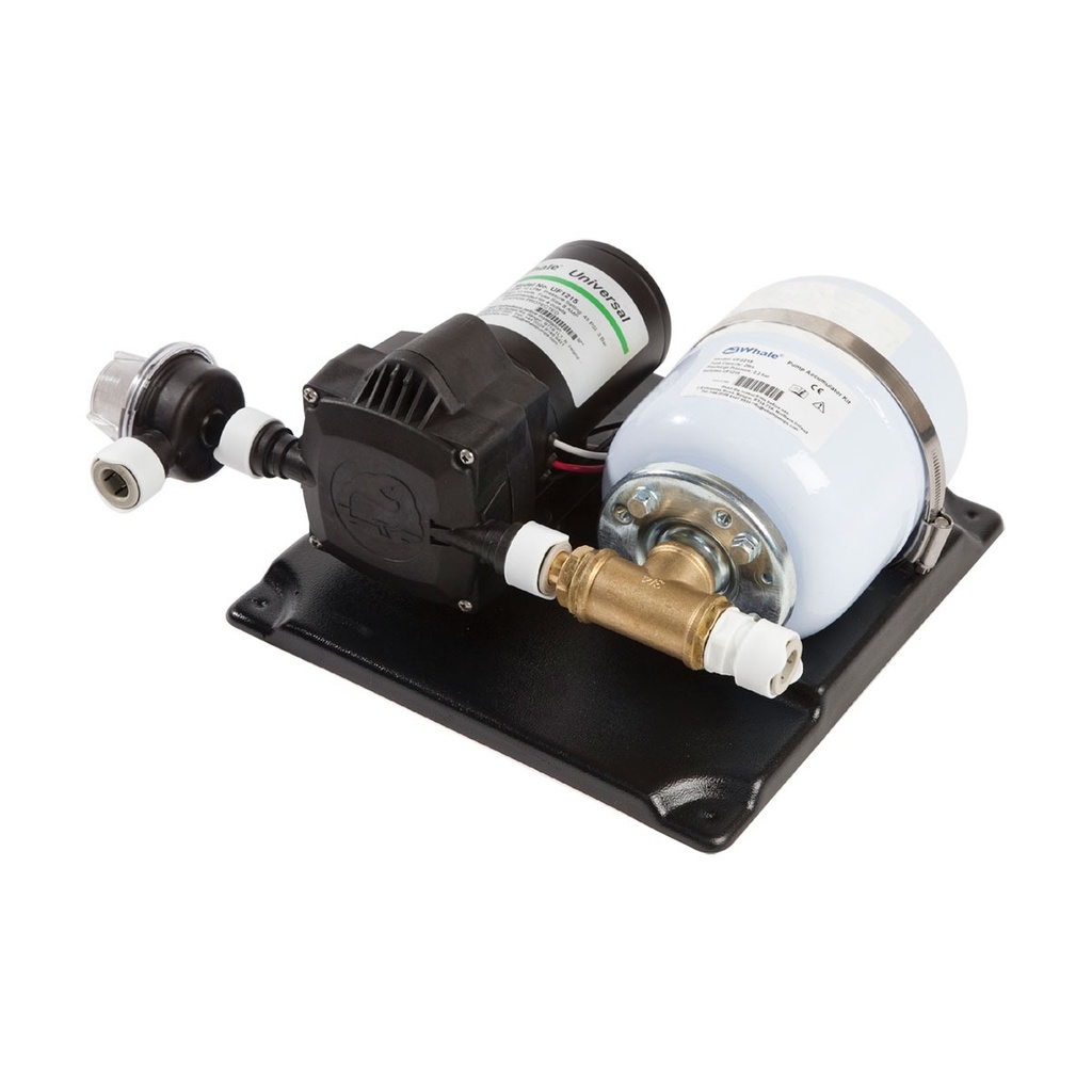 [133222-BLA] WHALE PRESSURE PUMP & ACCUMULATOR KIT 11.5LPM 30PSI 24V (133222)