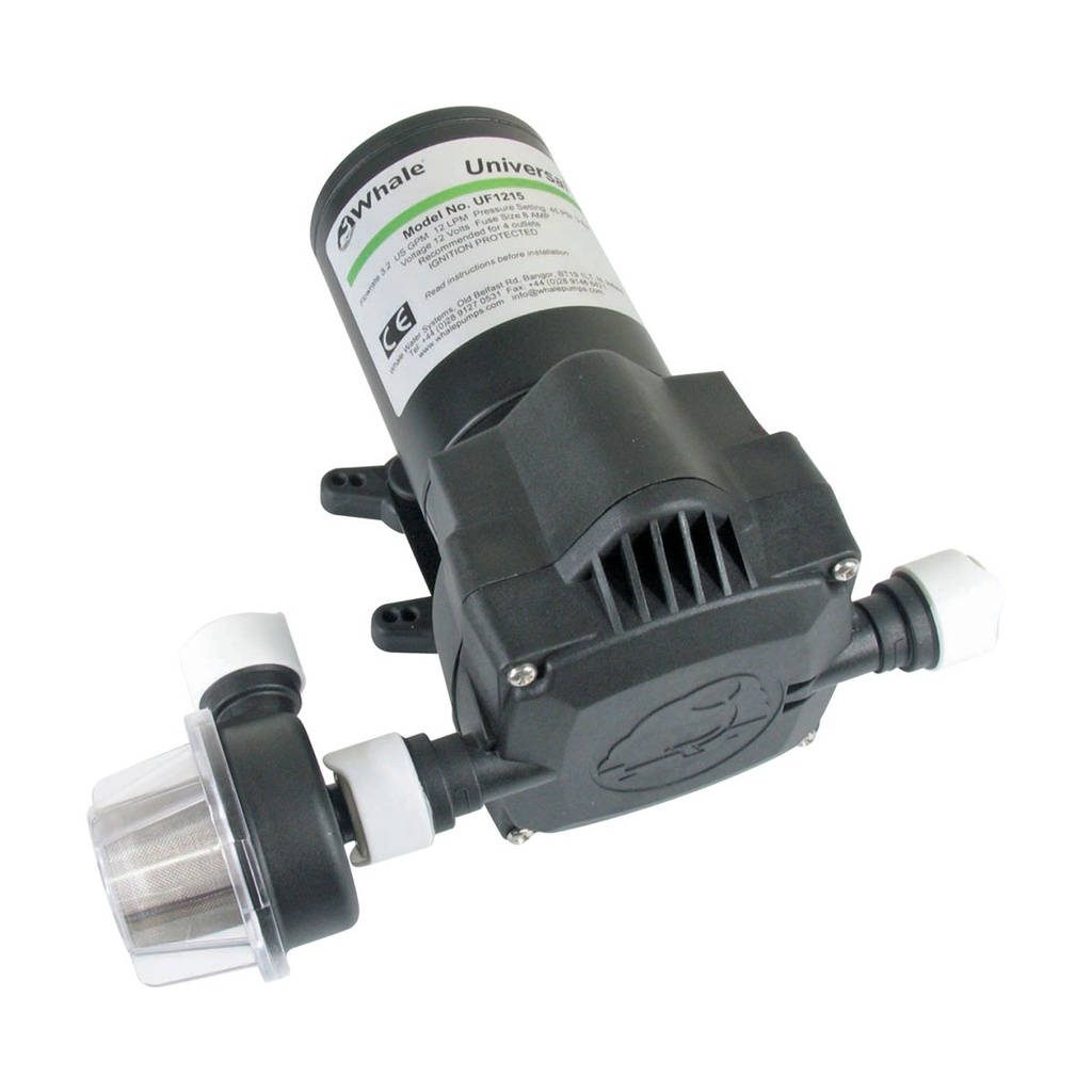 [133229-BLA] WHALE UNIVERSAL PRESSURE PUMP 8LPM 15PSI 12V (133229)