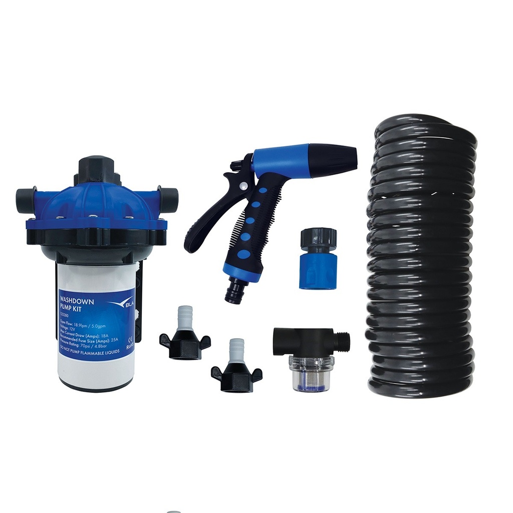 [133280-BLA] BLA WASHDOWN PUMP KIT 12VOLT 5GPM 70PSI (133280)