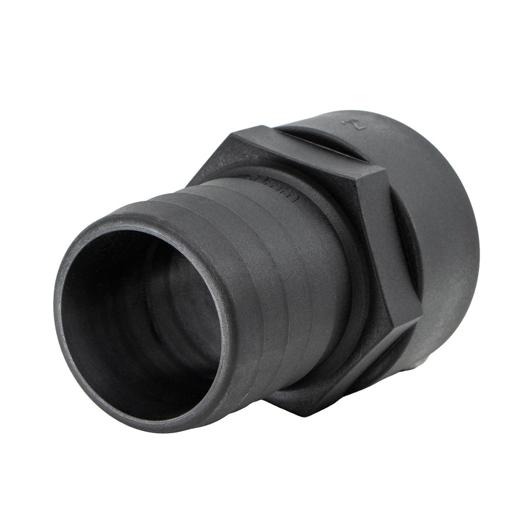 [138348-BLA] TRU DESIGN FEMALE HOSE TAIL 50MM X 2" BSP (138348)