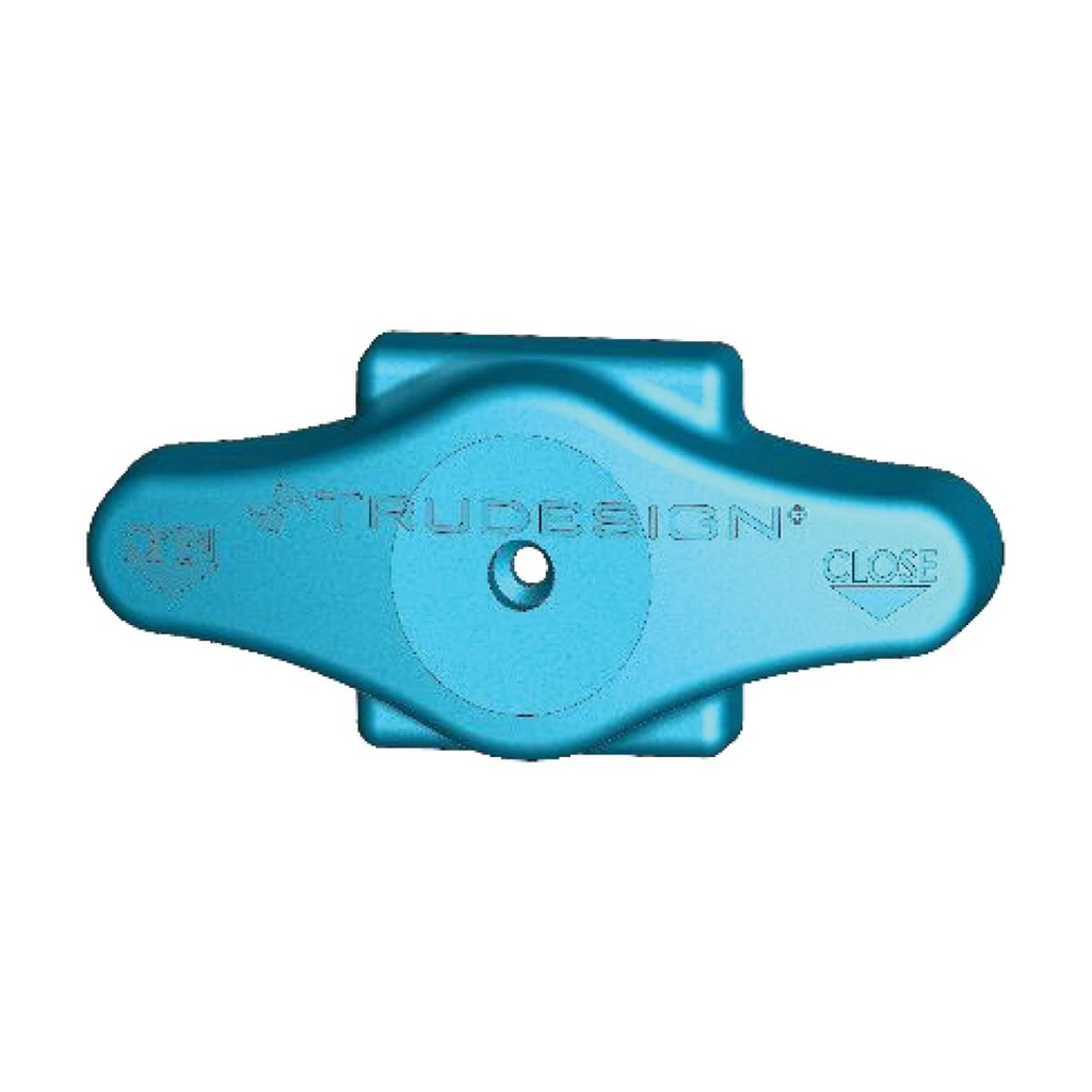 [138599-BLA] TRU DESIGN BALL VALVE T HANDLE 1 1/4" - 2" (138599)