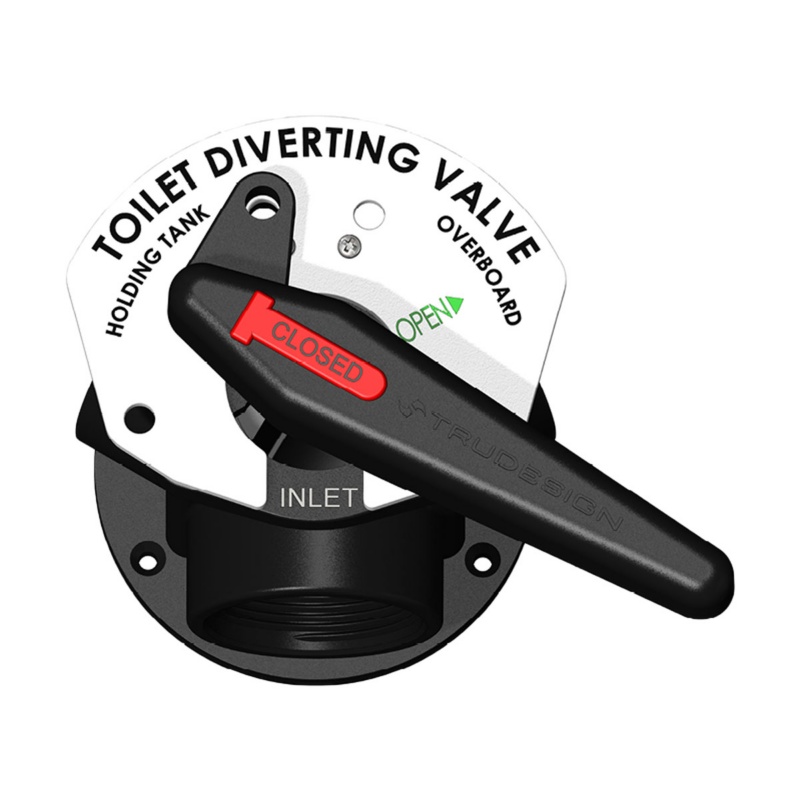 [138741BLK-BLA] TRU DESIGN AQUAVALVE Y VALVE BLACK (138741BLK)