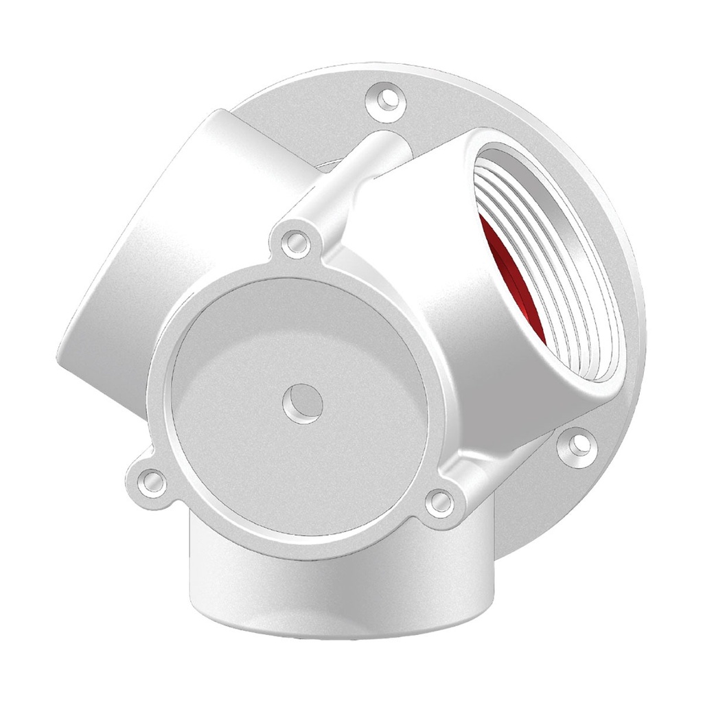 [138745-BLA] TRU DESIGN AQUAVALVE 3 WAY CONNECTOR WHITE (138745)