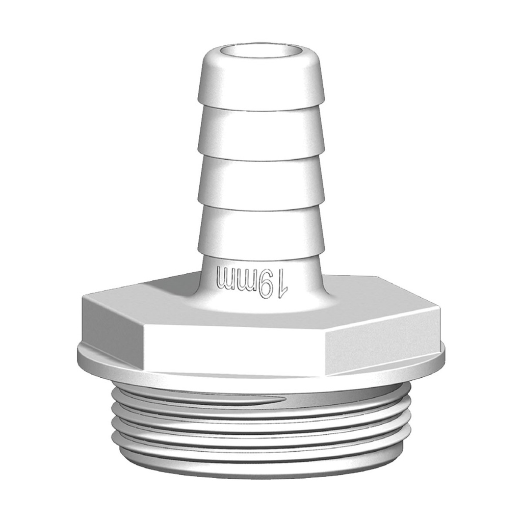 [138760-BLA] TRU DESIGN TANK FITTING 19MM (138760)
