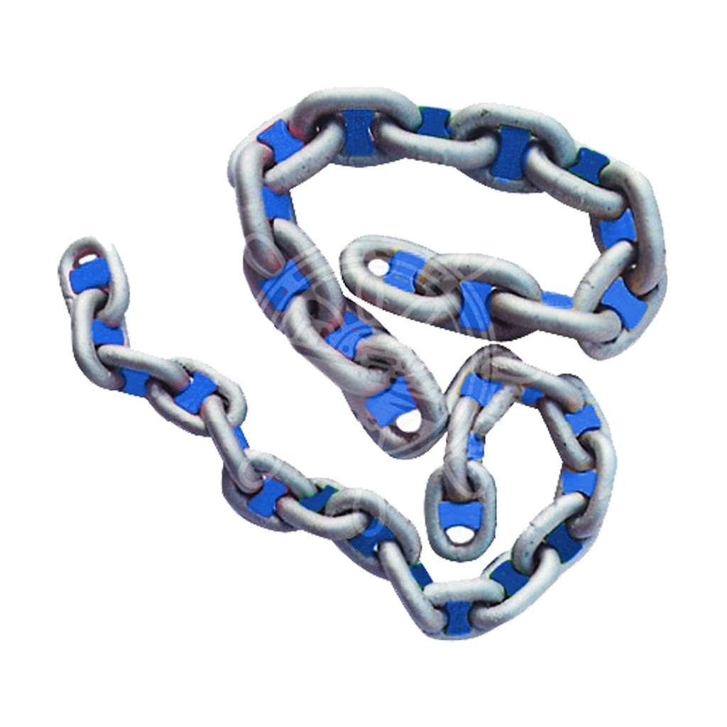 [143242-BLA] OSCULATI RAINBOW CHAIN MARKER 10MM BLUE (143242)