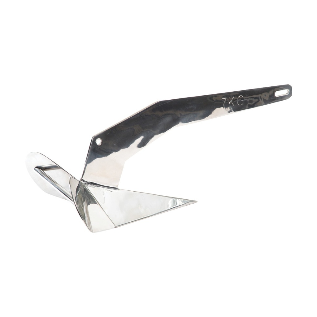 [146516-BLA] SAVWINCH DELTA STYLE ANCHOR S/S 16KG (146516)