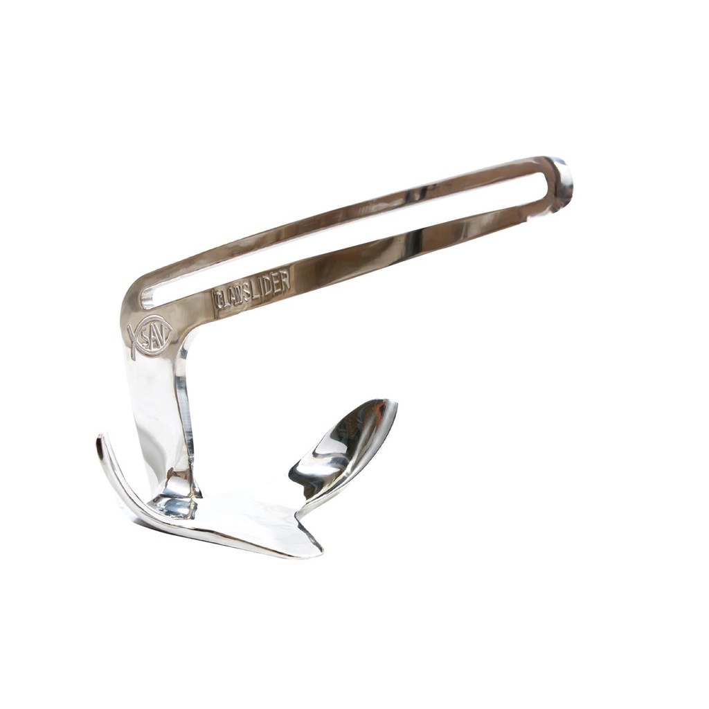 [146522-BLA] SAVWINCH CLAW SLIDER ANCHOR S/S 7.5KG (146522)