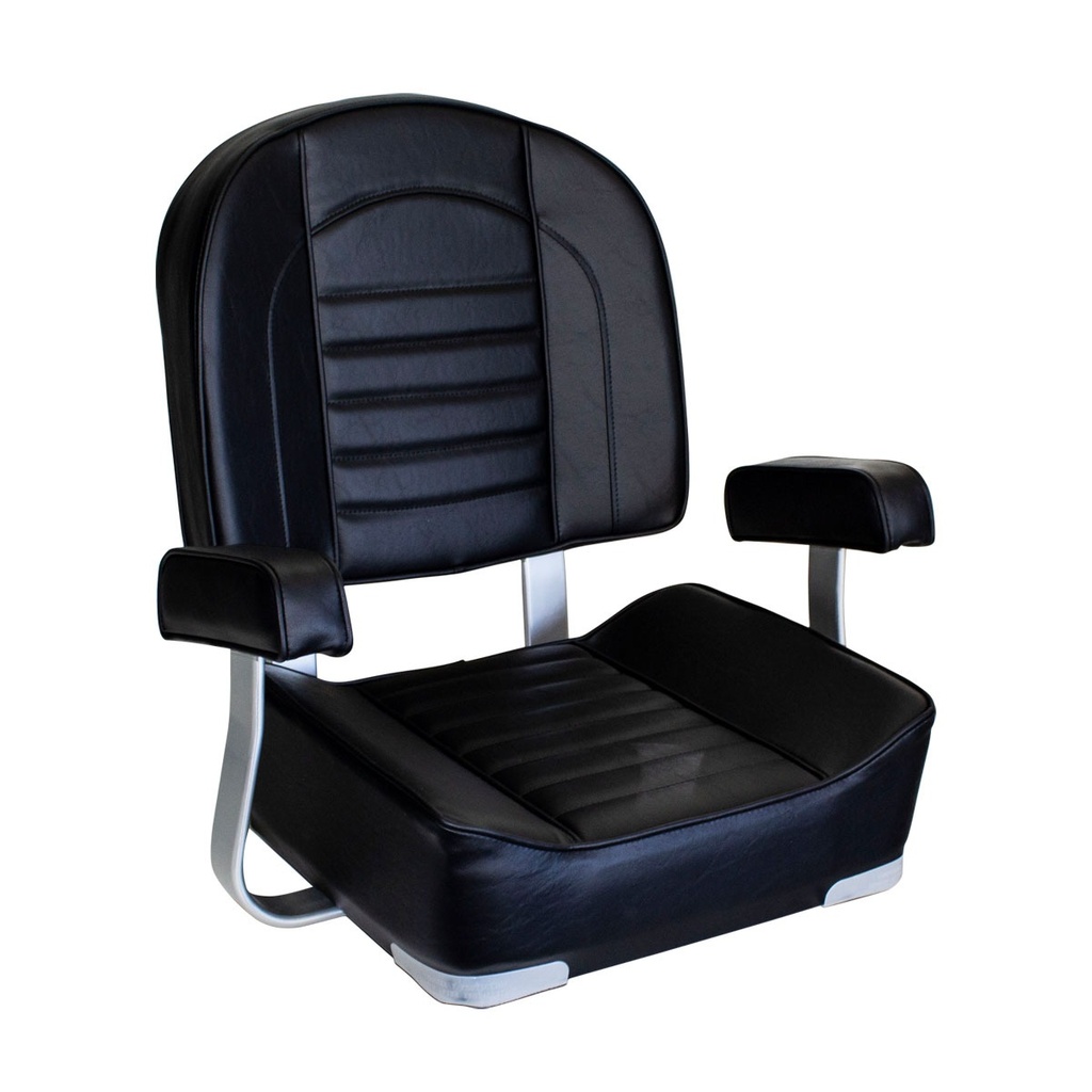 [181492-BLA] BLA HIGH BACK DELUXE SEAT WITH ARMS BLACK (181492)