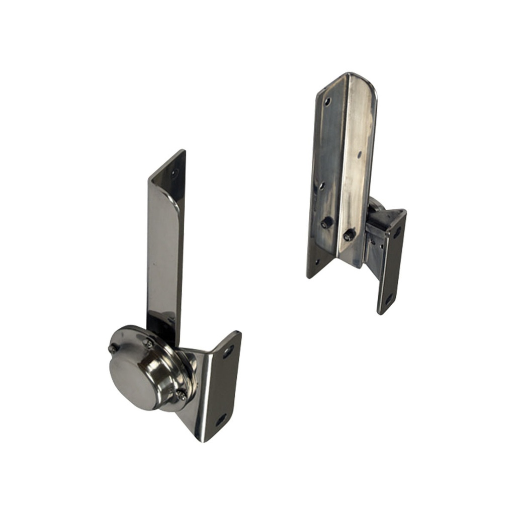 [182072-BLA] SPRINGFIELD SEAT HINGE SRPING LOADED STAINLESS STEEL PAIR (182072)