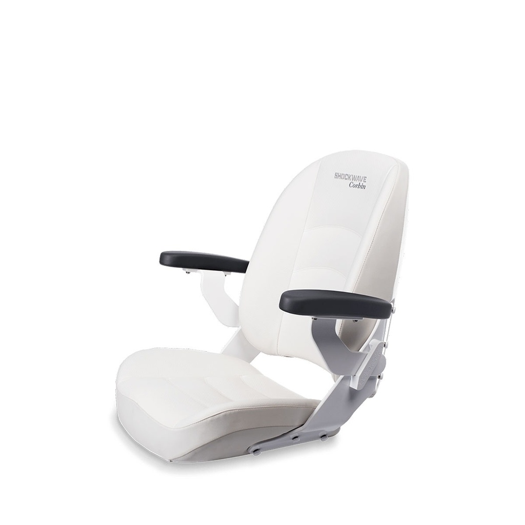 [183057-BLA] SHOCKWAVE CORBIN2 SEAT WHITE (183057)