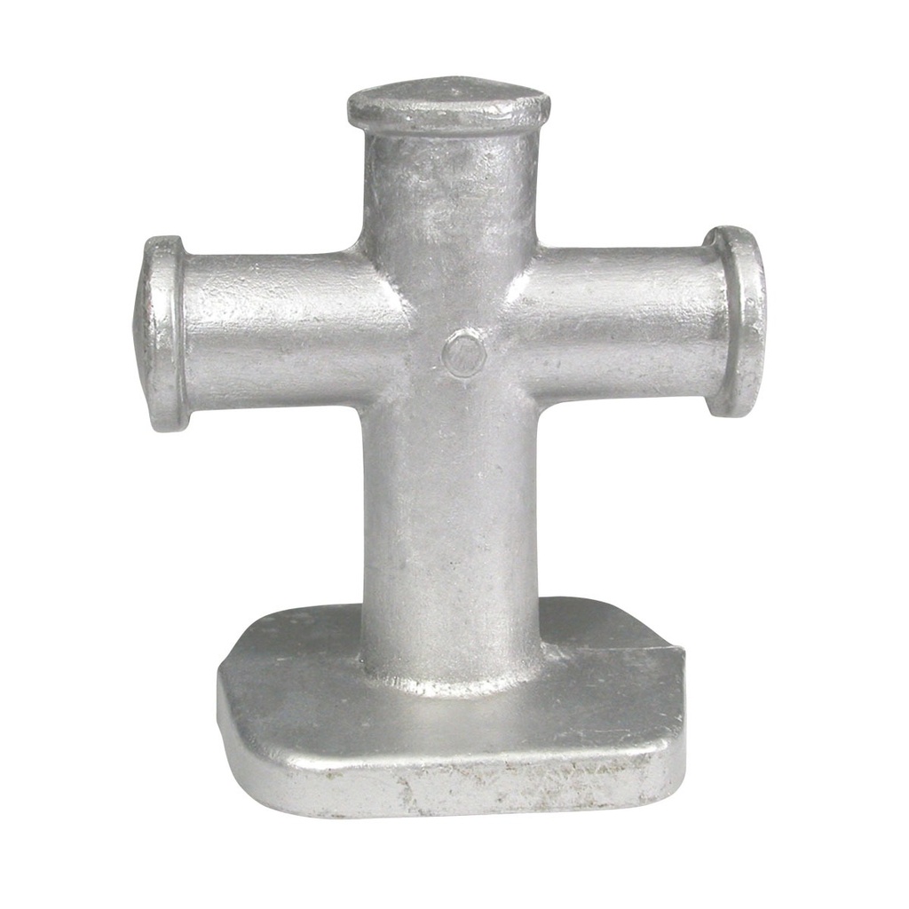 [192142-BLA] BLA CROSS BOLLARD ALLOY 55X58X83MM (192142)