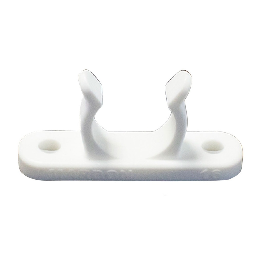 MARDON TUBE HOLDER WHITE NYLON 16MM (193805)