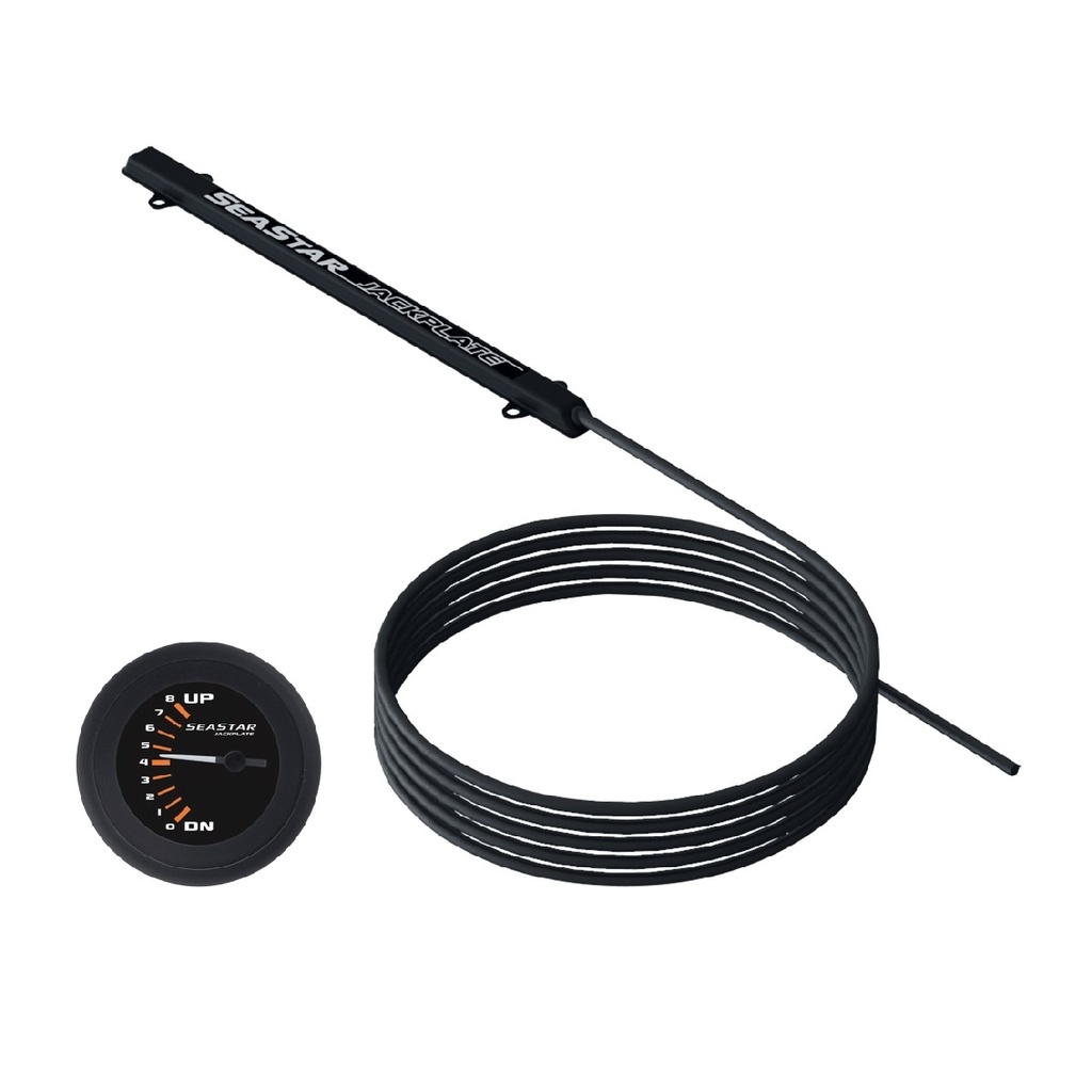 [201801-BLA] SEASTAR SMARTSTICK AND GAUGE KIT T/S ALL HYD JACK PLATES (201801)