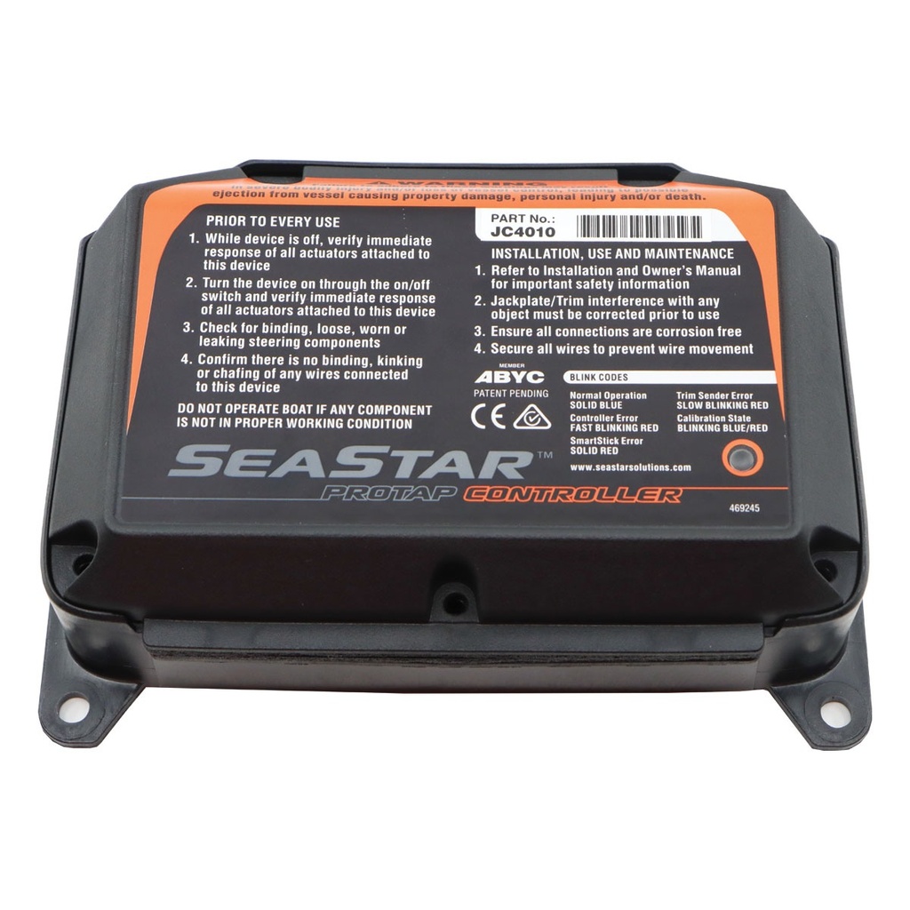 [201933-BLA] SEASTAR PRO TAP & S/STICK CONTROL BAY/BASS MODE (NO GAUGE) (201933)