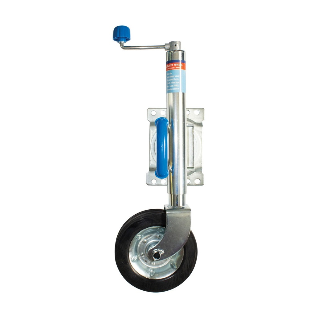 [213126-BLA] ALKO JOCKEY WHEEL SWINGAWAY 350KG 200MM WHEEL (213126)