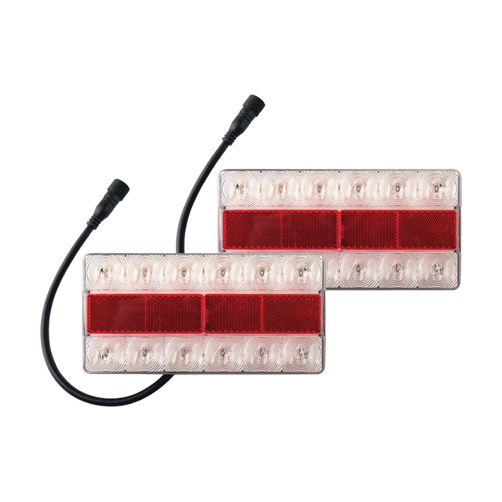 [214021-BLA] ATLANTIC TRAILER LIGHT LED COMBO W/PROOF PAIR (214021)