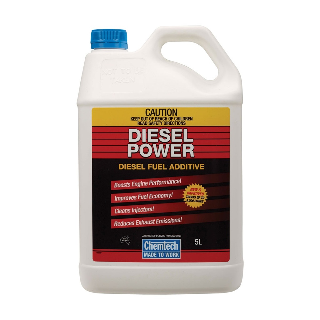 [260062-BLA] CHEMTECH DIESEL POWER FUEL ADDITIVE 5L (260062)