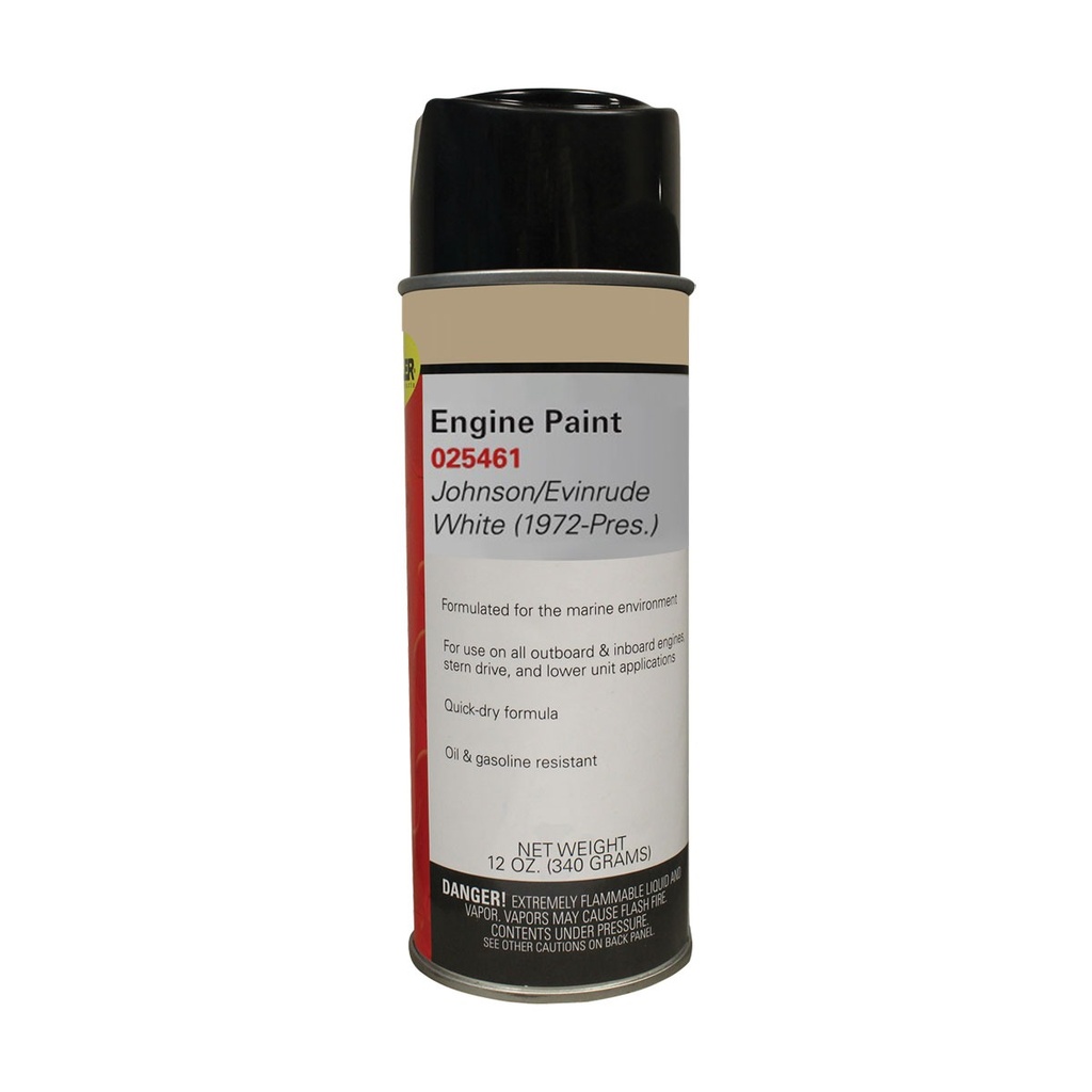 [260107-BLA] MOELLER ENGINE PAINT EVIN/JOHN WHITE (1972-CURRENT) 12OZ (260107)